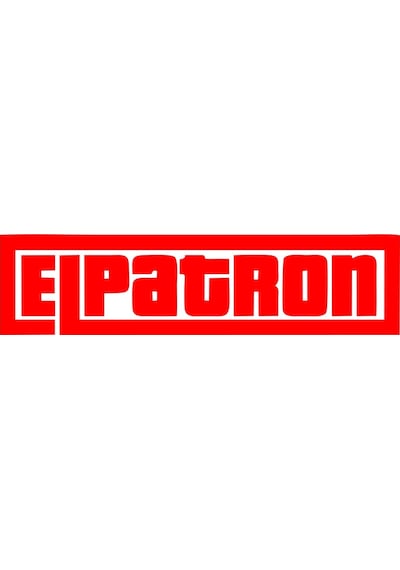 Elpatron Araba Sticker 17x17 Cm Kırmızı