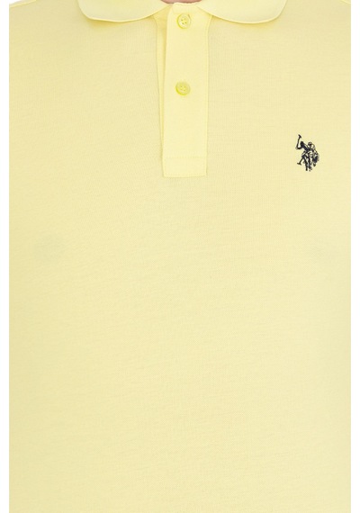 U.S. Polo Assn. Erkek Polo Yaka T-shirt Sari