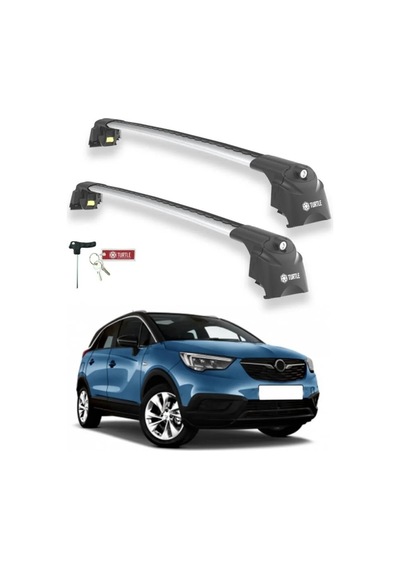 Turtle Opel Crossland X 2017-2020 Ara Atkı Air2 Gri
