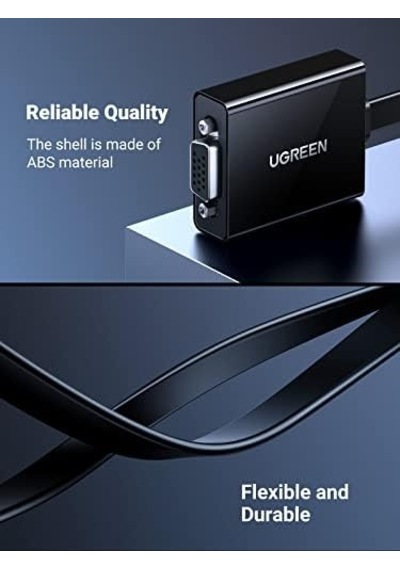 Hdmı Vga Kablo Adaptörü 1080p Üzerinde Hdtv Aktif Ses Aktarımı Konverterkabel Pc Laptop İçin, Chromebook, Raspberry Pi 40248