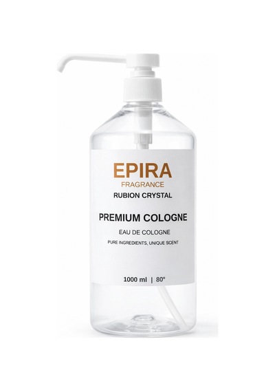 Epira Fragrance 80 Derece Rubion Crystal Premium Kolonya 1 L