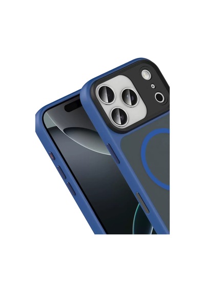 Joko Apple İphone 17 Pro Max Megane Magsafe Kapak - Lacivert