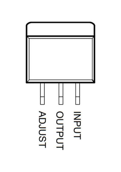 Lm317 500ma Ayarlanabilir Lineer Voltaj Regülatörü To-252-3
