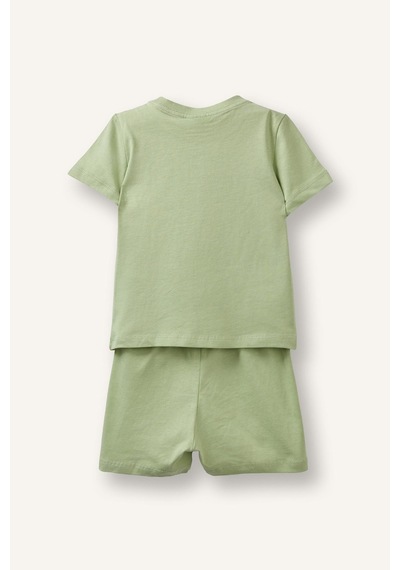 Defacto %100 Pamuk 2li Ayıcıklı Ecru Pijama Takımı Erkek Bebek G8862a526smgn1216 Yeşil-gn1216 Defacto %100 Pamuk 2li Ayıcıklı Ecru Pijama Takımı Erkek Bebek G8862a526smgn1216 Yeşil-gn1216