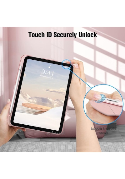 Apple Uyumlu iPad 11. Nesil A16 11inç/10.nesil 10.9inç 2025 Kılıf Flip Cover Kalem Bölmeli Case