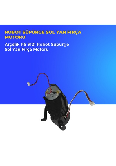 Arçelik Rs 3121 Robot Süpürge Sol Yan Fırça Motoru