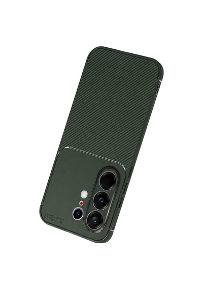 Newface - 754 - Tecno Camon 50 Pro 5g Auto Focus Karbon Kapak - - Csmo-tex - Koyu Yeşil