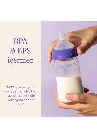 Cam Biberon 160 Ml Çok Renkli