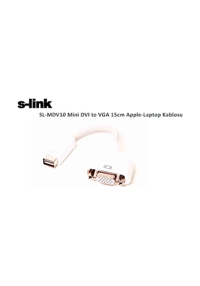 S-Link Sl-Mdv10 Mini  Dvı Dişi To Vga Dişi Dönüştürücü