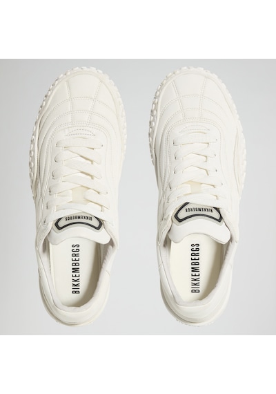 Sneaker Günlük Erkek 27116/cp A Bkku Bikkembergs 64039996 Nappa White/nappa White Nappa White/nappa White