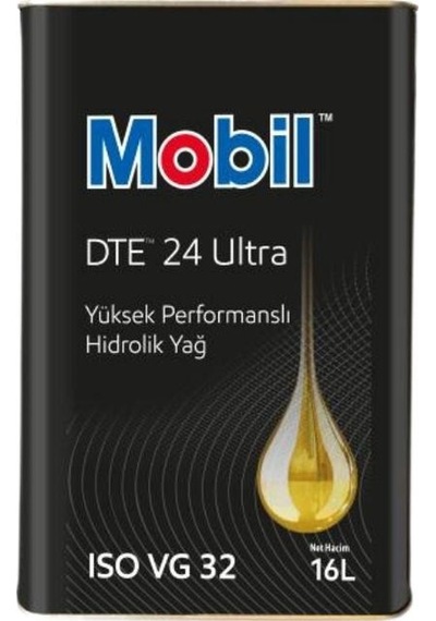 Mobil Dte 24 Ultra Iso Vg 32 Aşınma Önleyici Hidrolik Yağ 16 L