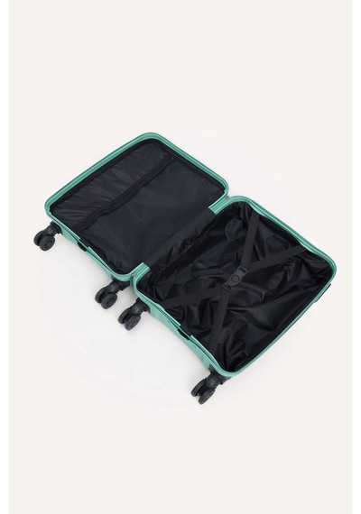 Defacto Unisex Sert Kapaklı Küçük Boy Valiz H2407axnstr513 Turkuaz-tr513
