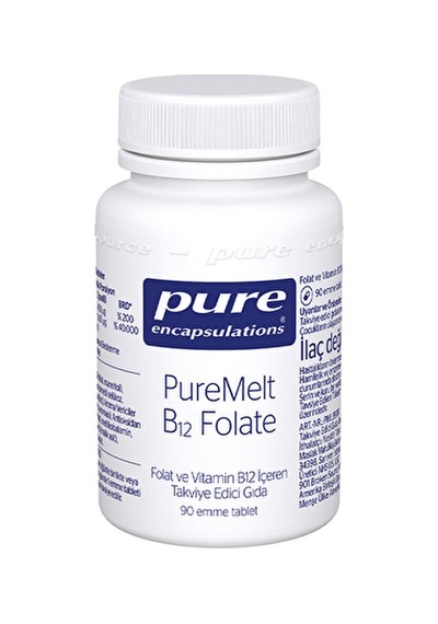 Pure Encapsulations Puremelt B12 Folate 90 Tablet