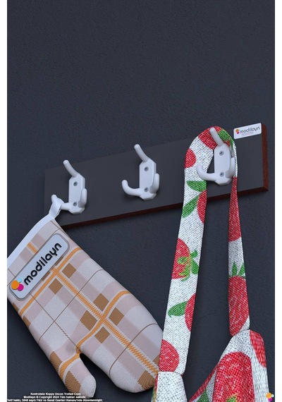 Arı 9 Kancalı Mutfak Askısı 3'lü Set 46,4x9,6 Cm - Şık Tasarım, Çok Amaçlı Düzenleyici Ve Yer Tasarrufu Gri Arı 9 Kancalı Mutfak Askısı 3'lü Set 46,4x9,6 Cm - Şık Tasarım, Çok Amaçlı Düzenleyici Ve Yer Tasarrufu Gri