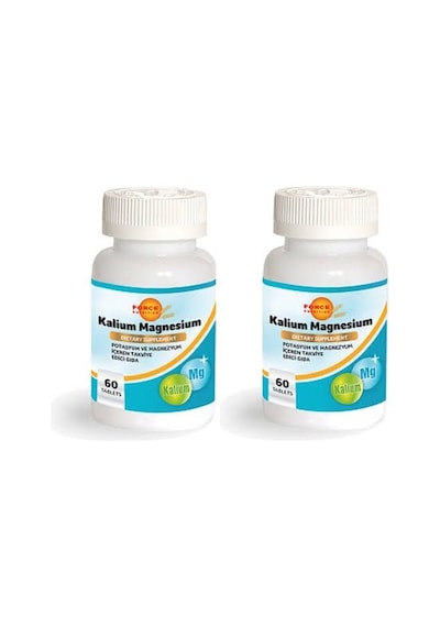 Force Nutrition Kalium Potasyum Magnesyum 2 x 60 Tablet