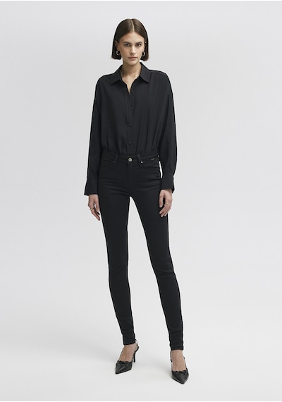 Mavi - Alissa Gold Nights Siyah Jean Pantolon 1067822002 Siyah