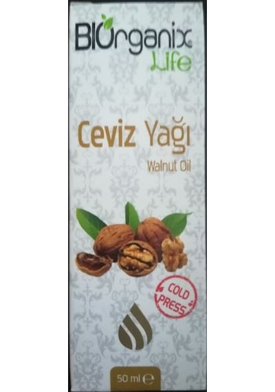 Biorganix Life Ceviz Yağı 50 ML