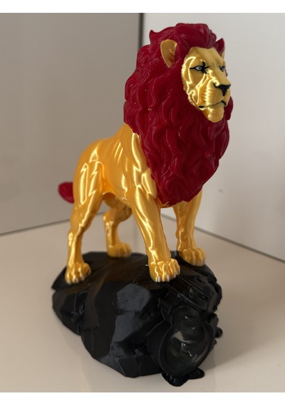 Aslan Renkli 3d