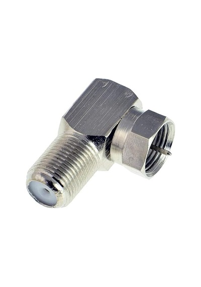 Powermaster Pm-24852 90 Derece L Tip F Vidalı Çevirmeli Konnektör