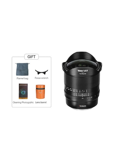 7artısans Mf 10mm F/2.8 Mark Iı Full Frame R Mount Siyah