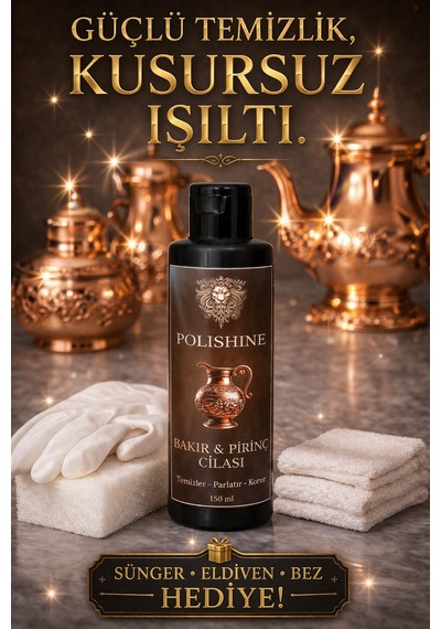 Bakır, Bronz, Pirinç Ve Krom Temizleyici Ve Parlatma Cilası 150ml