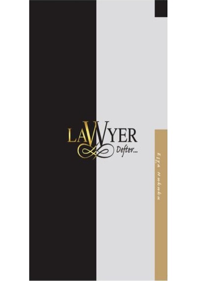 Lawyer Defter - Eşya Hukuku Notlu Öğrenci Defteri - Savaş Yayınevi