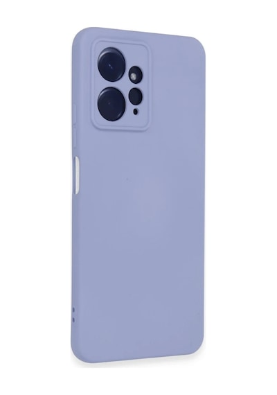 Xiaomi Redmi Note 12 4g Kılıf Nano İçi Kadife Silikon - Lila -