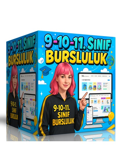 9-10-11. Sınıf Bursluluk Hazırlık Ful Seti Online Eğitim
