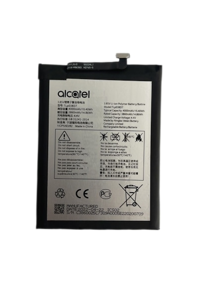 Alcatel TCL Uyumlu770H 10 L Batarya Pil