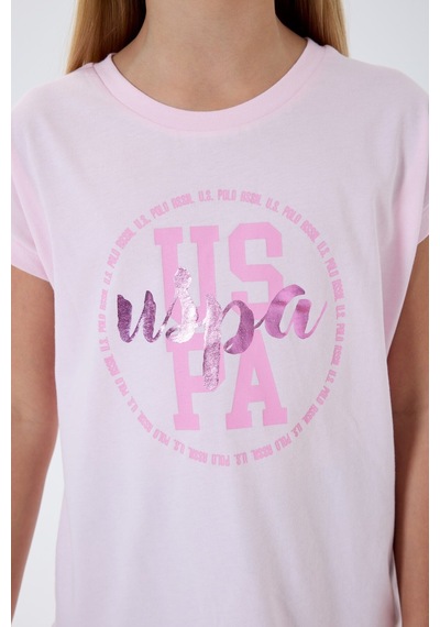 U.s. Polo Assn. Kız Çocuk Pembe Tayt Takım 5274-49873 Pembe