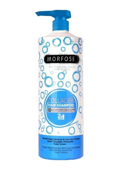 Morfose Collagen 2 in 1 Mavi Şampuan 1 L