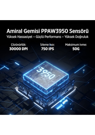 Philips EVNIA Serisi SPK9718 Kablosuz Bluetooth Dual Mod 36000 DPI 6 Tuşlu Optik Oyuncu Mouse