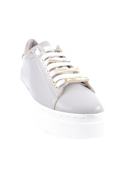 Dgn Es862 Kadin Kalin Taban Aksesuarli Sneakers Ayakkabi Gri