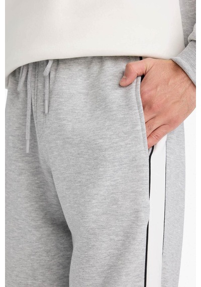 Defacto Wide Leg Beli Lastikli Cepli Geniş Paça Eşofman Altı F3871ax25wngr389 Gri-gr389