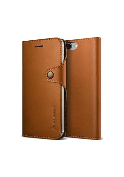 İphone 8 Plus / 7 Plus Native Diary Series Deri Kılıf Black 50 x 22