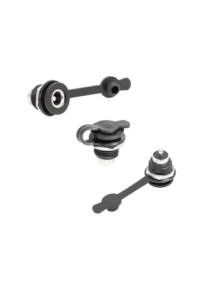 Powermaster Suya Dayanıklı Siyah Adaptör Şase 5.5x2.5 Uç