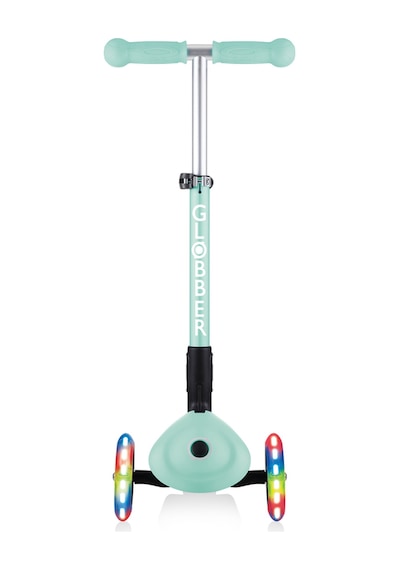 Globber Junior Fantasy Katlanabilir Işıklı Scooter - Mint Mint Yeşili