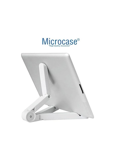 Microcase Huawei Matepad 11.5 2026 İle Uyumlu Macbook Çantası+türkçe Bluetooth Klavye+mouse+tablet Standı Beyaz Al5164