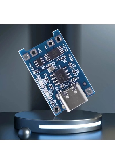 Tp4056 Type-c Korumalı 18650 Lipo Pil Şarj Devresi