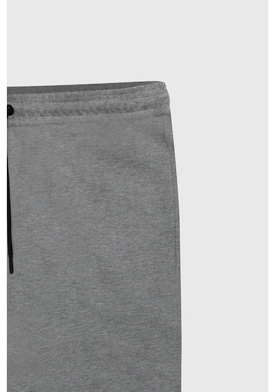 AC&Co / Altınyıldız Classics Erkek Grı Melanj Standart Fit Günlük Rahat Spor Örme Şort GRI MELANJ