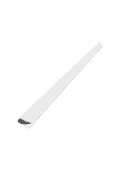 Bigpoint Oval Profil Sırtlık 12 Mm Beyaz 100'lü Kutu