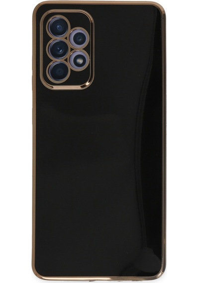 Newface - 789 - Samsung Galaxy A52 Kılıf Volet Silikon - Edntrend - - Siyah Sıyah