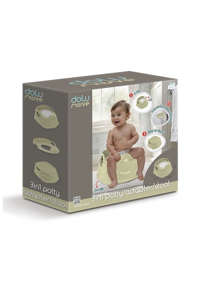 Dolu Nüve Eğitici Oturaklı Lazımlık Yeşil