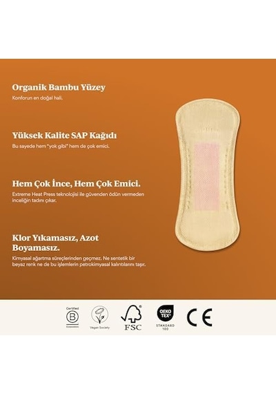 30&apos Lu Süper Günlük Ped 76598459