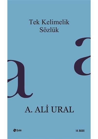 Kitabevimden Tek Kelimelik Sözlük