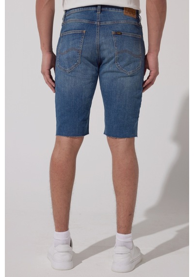 Lee Regular Fit Normal Kesim Normal Bel Mavi Esnek Jean Kot Şort L23114158 Taş