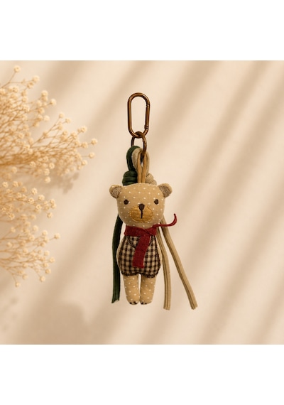 Teddy Ayıcık Çanta Ve Telefon Charmı