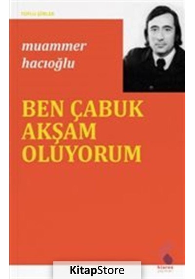 Ben Çabuk Akşam Oluyorum - Toplu Şiirler - Muammer Hacıoğlu - Klaros Yayınları