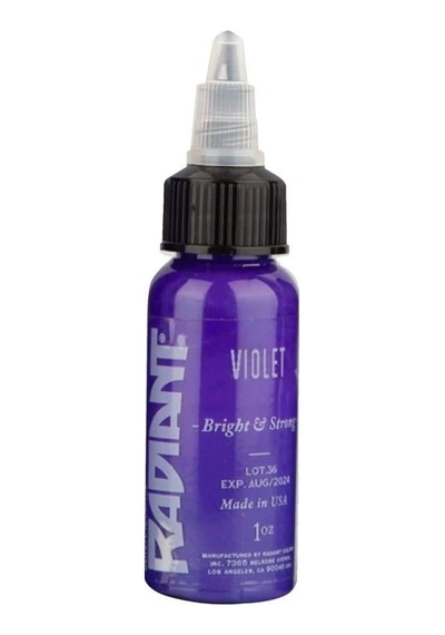 Violet - Radiant Tattoo Dövme Boyası - 1oz/30ml
