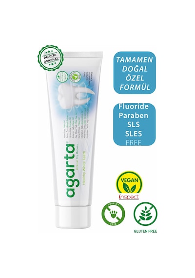 Agarta Bitkisel Florürsüz Diş Macunu 3 x 100 ML